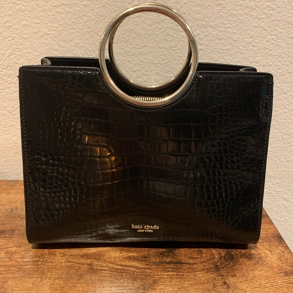 Kate Spade Black 🐊 Tote